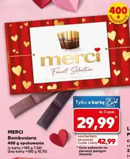 Kaufland MERCI Bomboniera 400 g opakowanie oferta