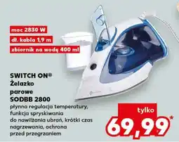 Kaufland SWITCH ON Żelazko parowe SODBB 2800 oferta