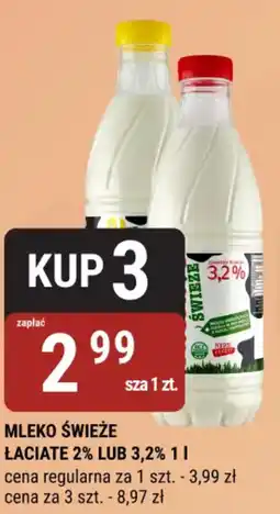 bi1 Mleko świeże łaciate 2% lub 3,2% oferta