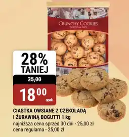 bi1 Ciastka owsiane z czekoladą i żurawiną bogutti oferta