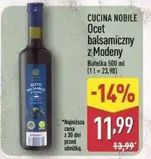 ALDI Cucina Nobile Ocet balsamiczny z Modeny oferta