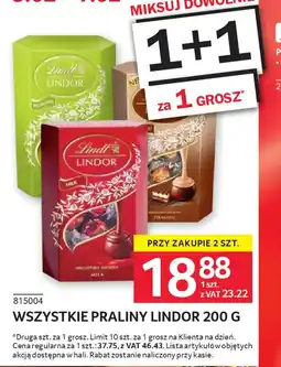 Selgros Lindt Praliny Lindor oferta