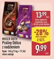 ALDI MOSER ROTH Praliny Délice z nadzieniem oferta