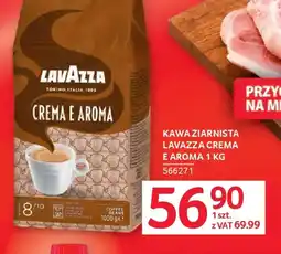 Selgros Lavazza Kawa ziarnista Crema e Aroma oferta