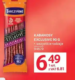 Selgros Tarczynski Kabanosy Exclusive oferta