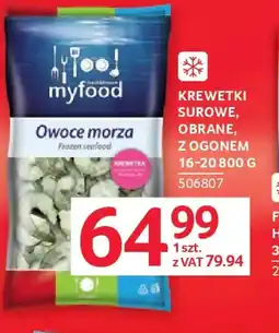 Selgros myFood Krewetki surowe oferta