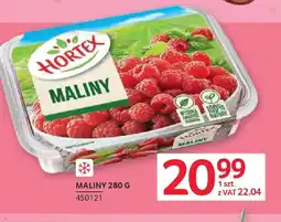 Selgros Hortex Maliny oferta