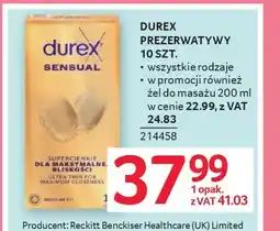 Selgros Durex Prezerwatywy oferta