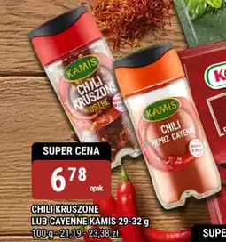 bi1 Chili kruszone lub cayenne kamis oferta