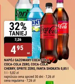 bi1 Napój gazowany coca-cola, coca-cola zero oferta