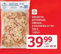 Selgros Frosta Krewetki gotowane oferta