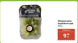 Biedronka Winogrono jasne bezpestkowe opak oferta