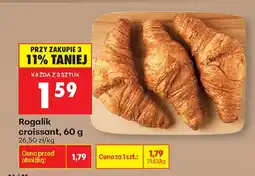 Biedronka Rogalik croissant oferta