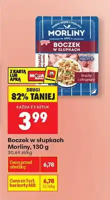 Biedronka Boczek w słupkach oferta