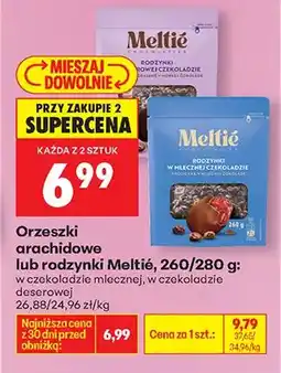 Biedronka Orzeszki arachidowe w czekoladzie mlecznej oferta