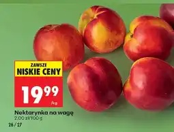 Biedronka Nektarynka na wagę oferta