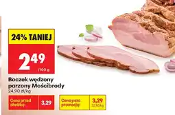 Biedronka Boczek wędzony parzony Mościbrody oferta