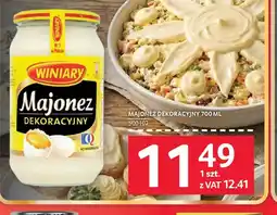 Selgros Majonez Dekoracyjny Winiary oferta