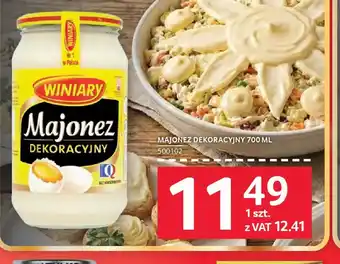 Selgros Majonez Dekoracyjny Winiary oferta