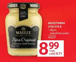 Selgros Maille Musztarda Dijon oferta