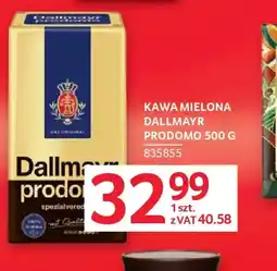 Selgros Dallmayr Kawa mielona Prodomo oferta