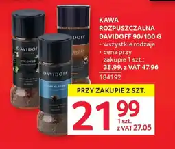 Selgros Davidoff Kawa rozpuszczalna oferta