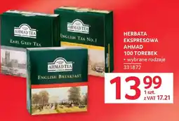 Selgros Herbata ekspresowa Ahmad oferta