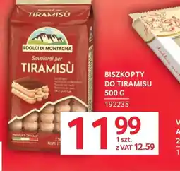 Selgros I Dolci Di Montagna Biszkopty do Tiramisu oferta
