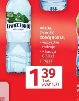 Selgros Woda Zywiec Zdrój oferta