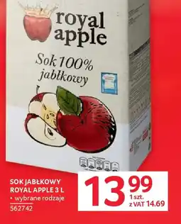 Selgros Royal Apple Sok jabłkowy oferta