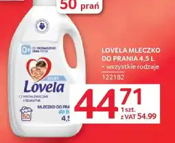 Selgros Lovela Mleczko do prania oferta