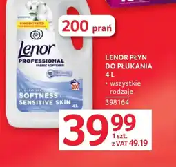Selgros Lenor płyn do płukania oferta