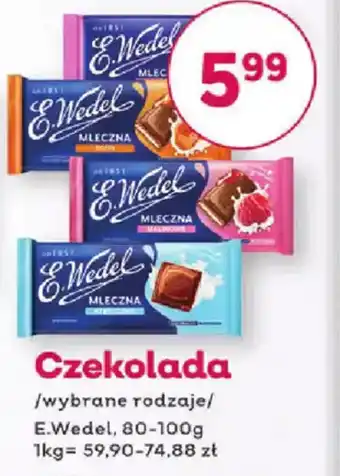 Bliski Czekolada E.Wedel oferta