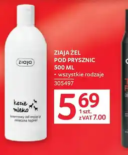 Selgros Ziaja Zel pod prysznic oferta
