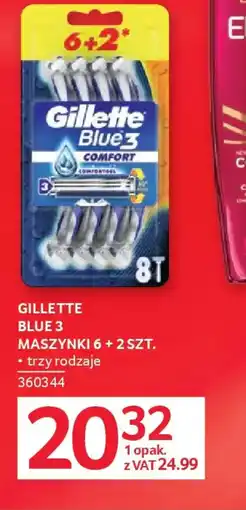 Selgros Gillette Blue 3 Maszynki oferta