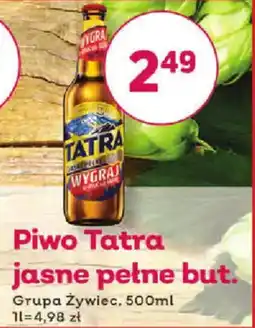 Bliski Piwo Tatra jasne pełne but. Grupa Żywiec oferta
