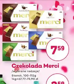 Bliski Czekolada Merci oferta