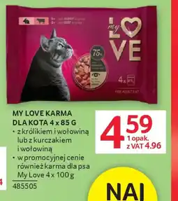 Selgros MY LOVE Karma dla kota oferta
