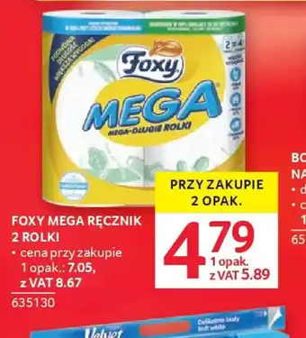 Selgros Foxy Mega Ręcznik oferta