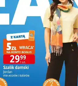 E.Leclerc Szalik damski Jordan oferta