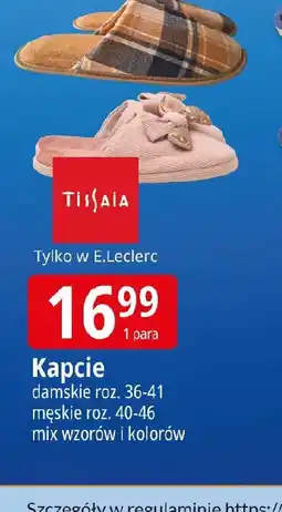 E.Leclerc Kapcie Tissala oferta