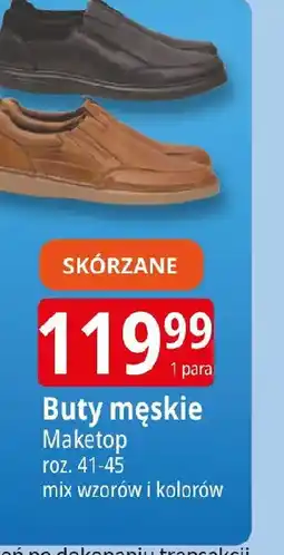 E.Leclerc Buty męskie Maketop oferta