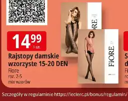 E.Leclerc Fiore Rajstopy damskie wzorzyste oferta
