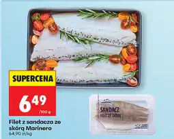 Biedronka Filet z sandacza ze skórą Marinero oferta