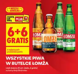 Biedronka Piwo w butelce Łomża oferta