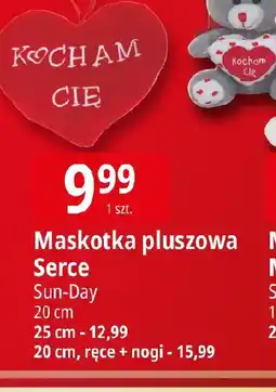 E.Leclerc Sun-Day Maskotka pluszowa Serce oferta