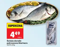 Biedronka Świeża dorada patroszona Marinero oferta