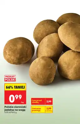 Biedronka Polskie ziemniaki jadalne na wagę oferta