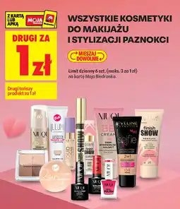 Biedronka Wszystkie kosmetyki do makijażu i stylizacji paznokci oferta