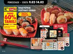 Biedronka Zestawy Sushi – różne rodzaje (mix) oferta
